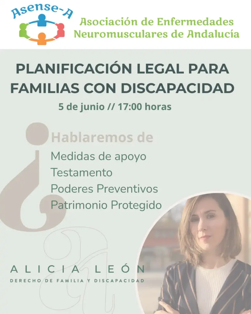 Cartel Taller jurídico Alicia León 05-06-2025 - Asense-A