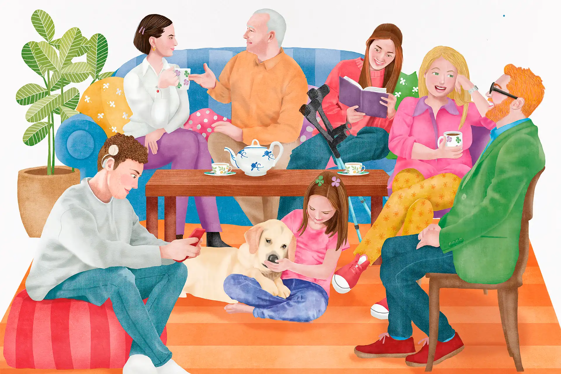 Inauguración del mural por las Enfermedades Raras en Dos Hermanas