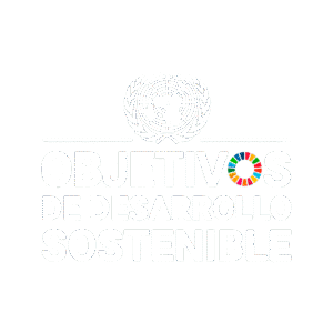 Logo blanco Objetivos de Desarrollo Sostenible Asense-A